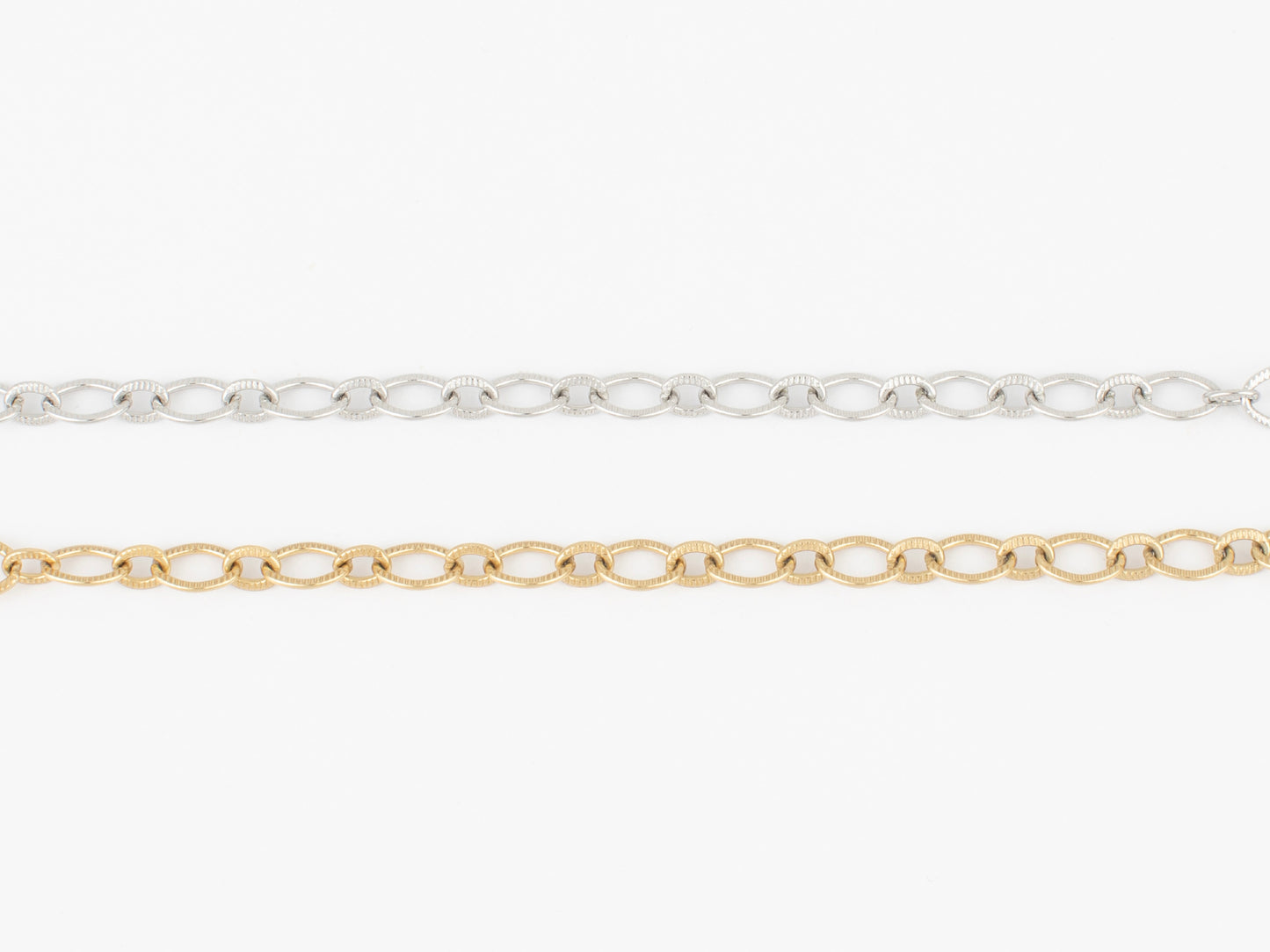 Etched Anklet Chain