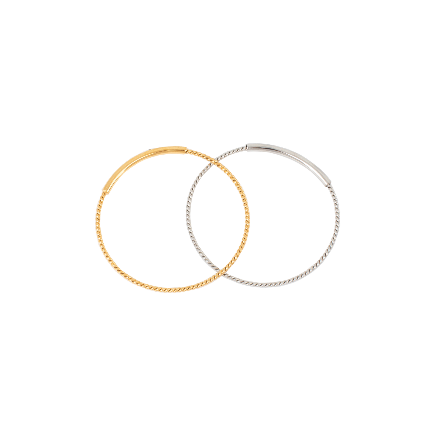 Twist Bangle Bracelet