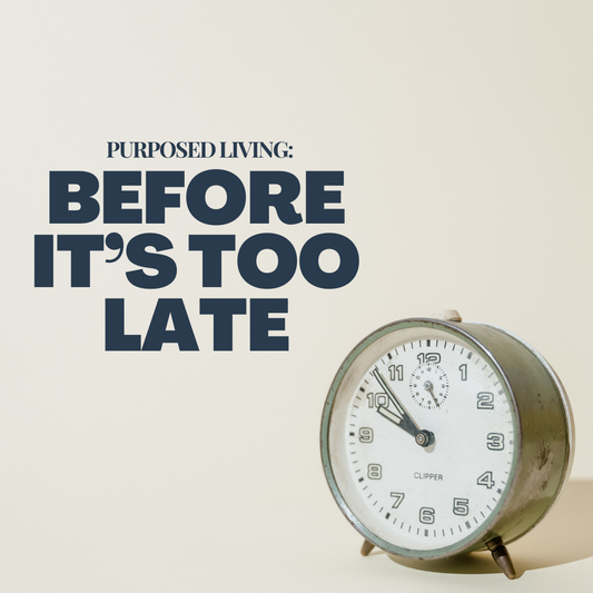 Before It’s Too Late