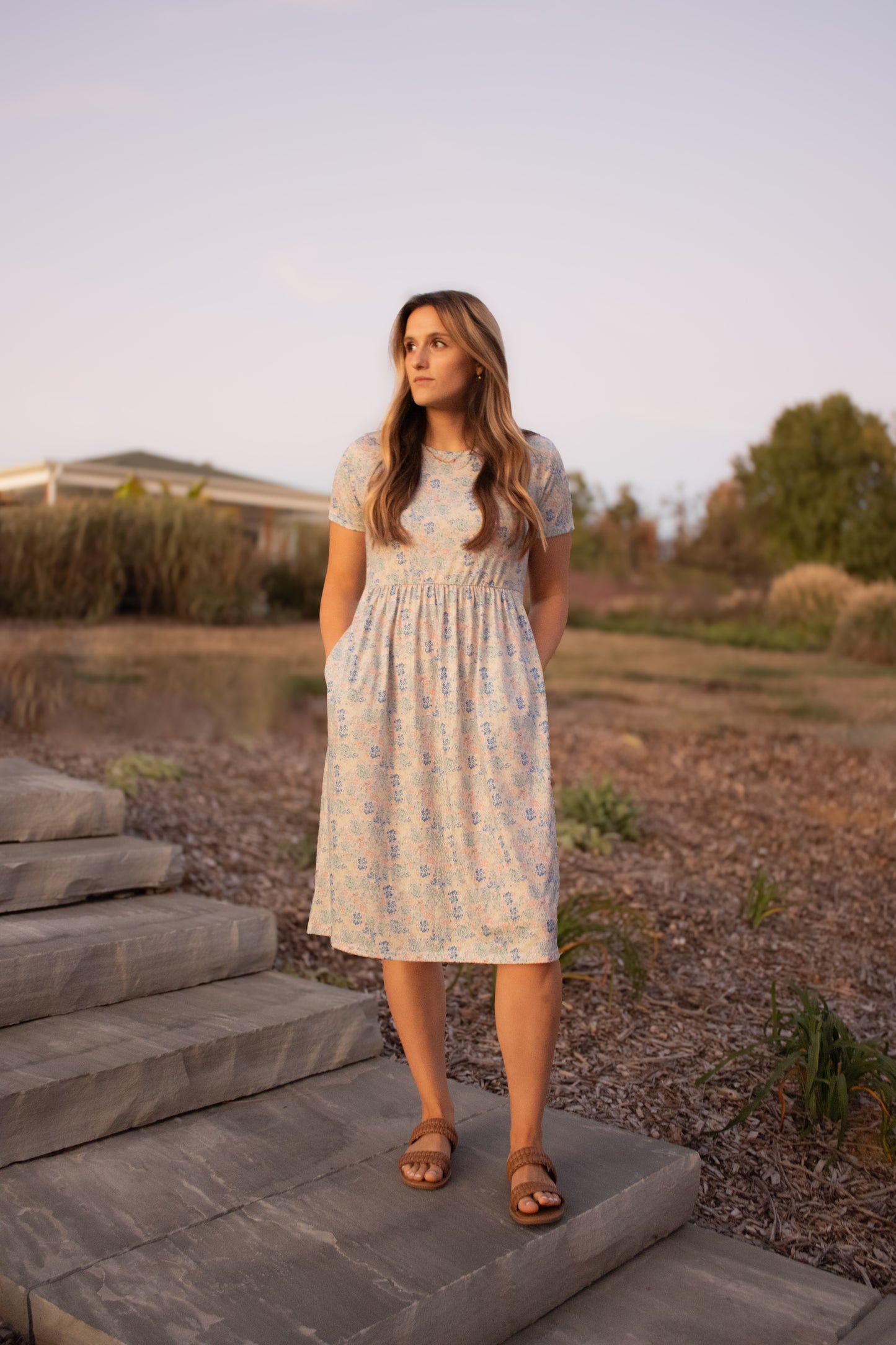 Dainty Floral Everyday Dress