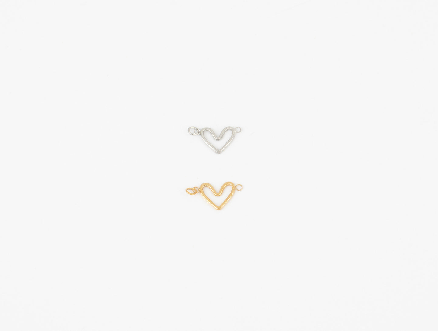 Open Heart Side Charm