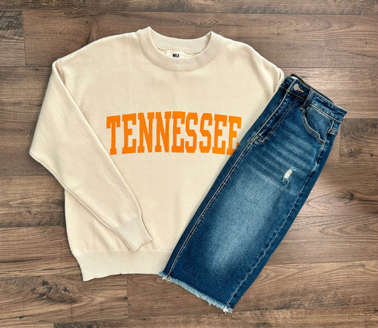 Cream Tennessee Sweater