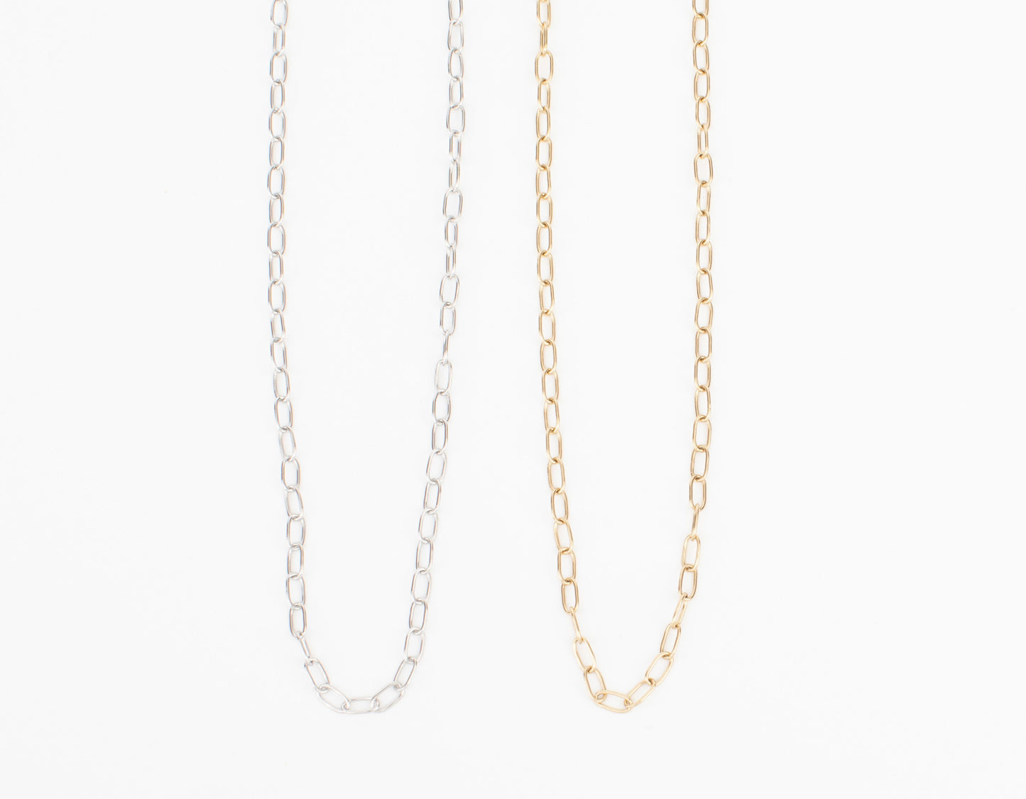 Small Oval Necklace Chain
